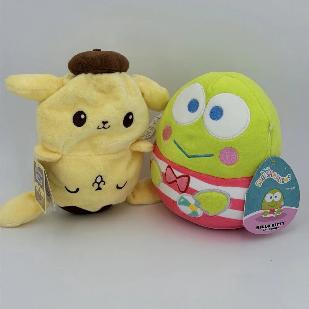TeeTurtle Sanrio Pompompurin Reversible Plush Hello Kitty Squishmallows Keroppi